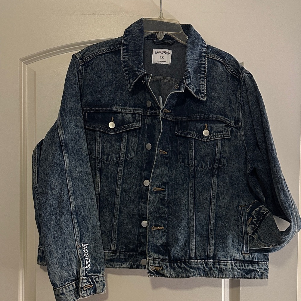 Dark Blue Jean Jacket